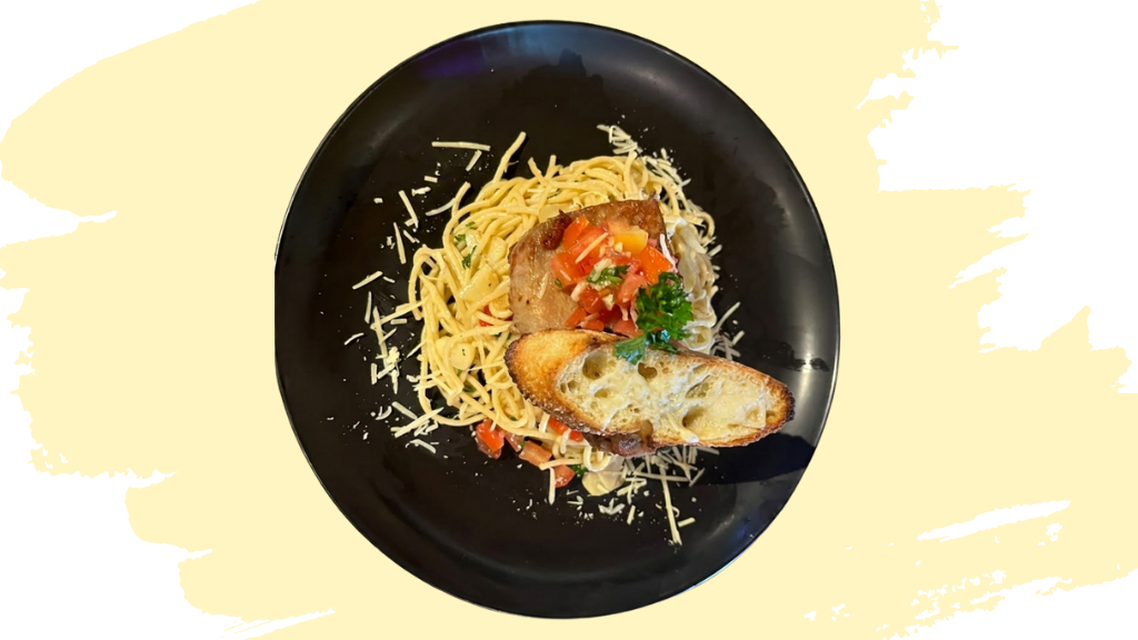 Aglio Olio Grilled Tuna