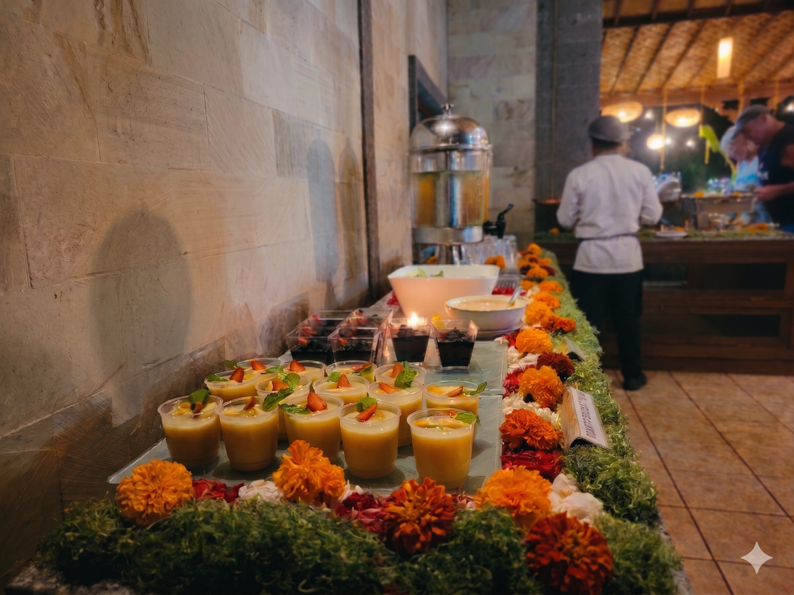 Warm dining atmosphere at Joyluck Restaurant